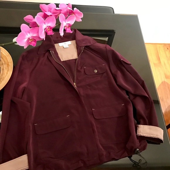 Vital z zone Small Top over Size , like jacket, Vintage  Full Zip Jacket - Picture 3 of 4